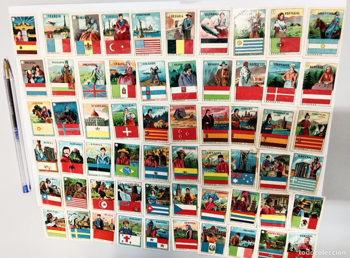 Coleccionismo cromos antiguos: Cromos Paises Chocolates Evaristo Juncosa COMPLETA - Foto 1