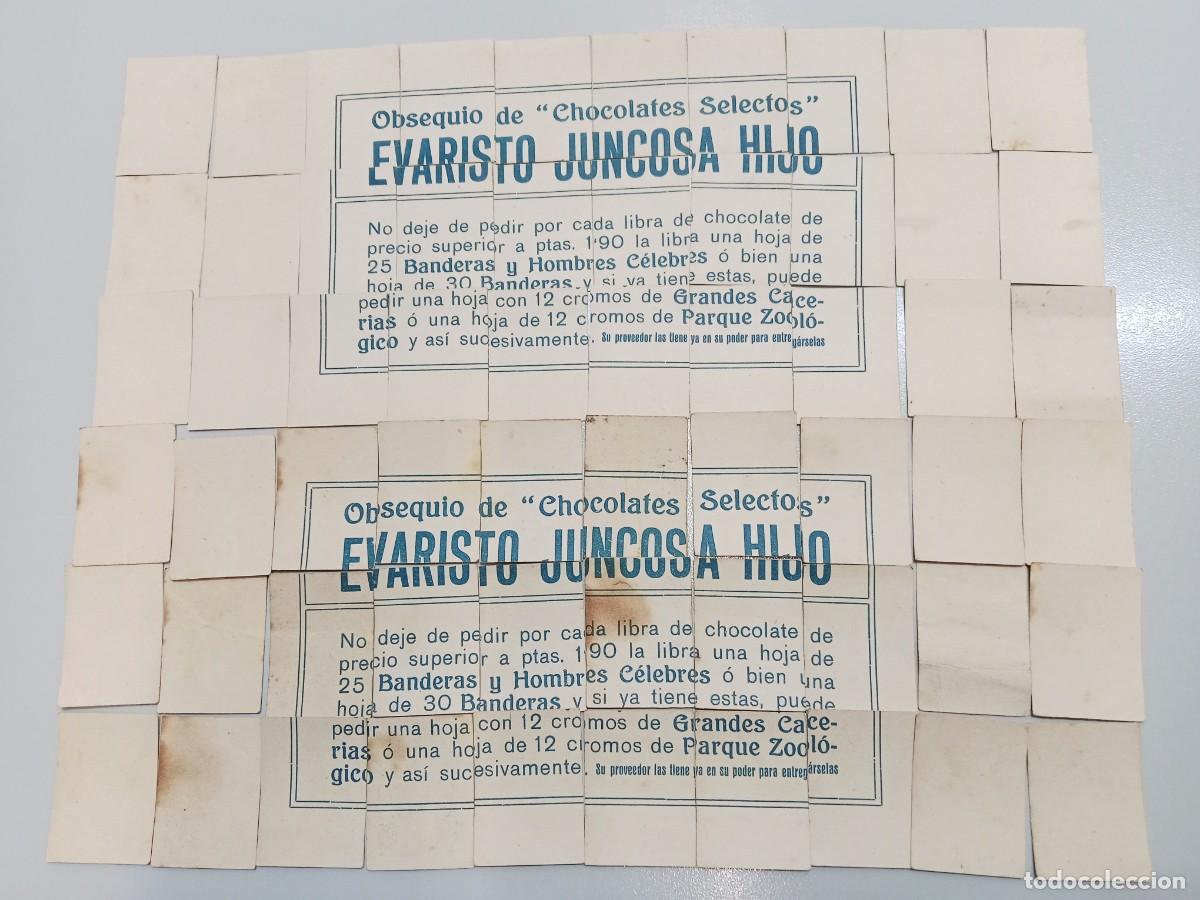 Coleccionismo cromos antiguos: Cromos Paises Chocolates Evaristo Juncosa COMPLETA - Foto 2