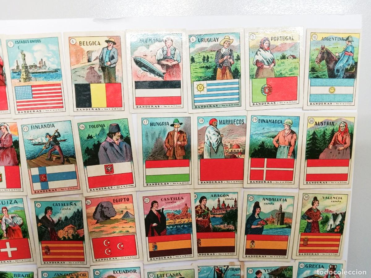 Coleccionismo cromos antiguos: Cromos Paises Chocolates Evaristo Juncosa COMPLETA - Foto 7