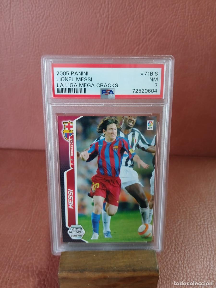 Coleccionismo cromos antiguos: 2005 PANINI. 71BIS LEO MESSI. LA LIGA MEGA CRACKS PSA7