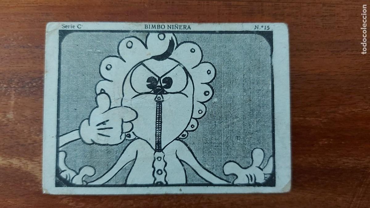 Coleccionismo cromos antiguos: BIMBO NI&Ntilde;ERA ( BIMBO THE DOG & BETTY BOOP ) - CROMO N&Uacute;MERO 15 - A&Ntilde;OS 1930s MAX FLEISCHER STUDIOS