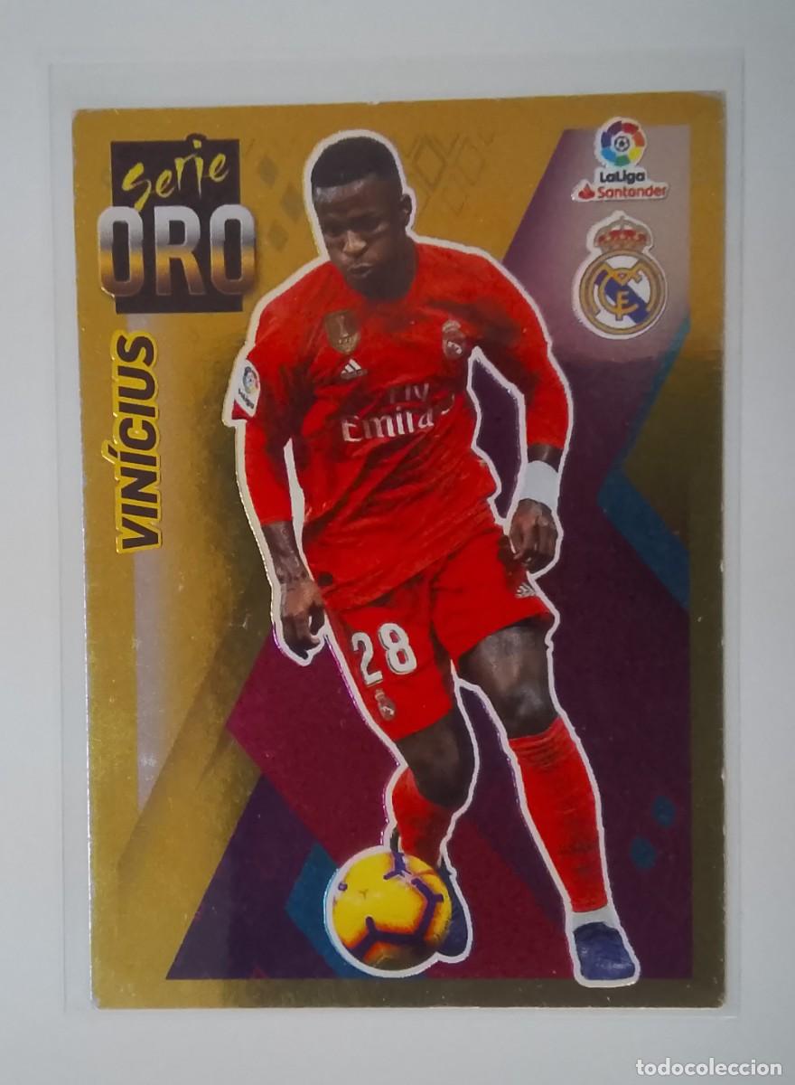 Coleccionismo cromos antiguos: Liga este 19 20 vinicius 15 serie oro real Madrid