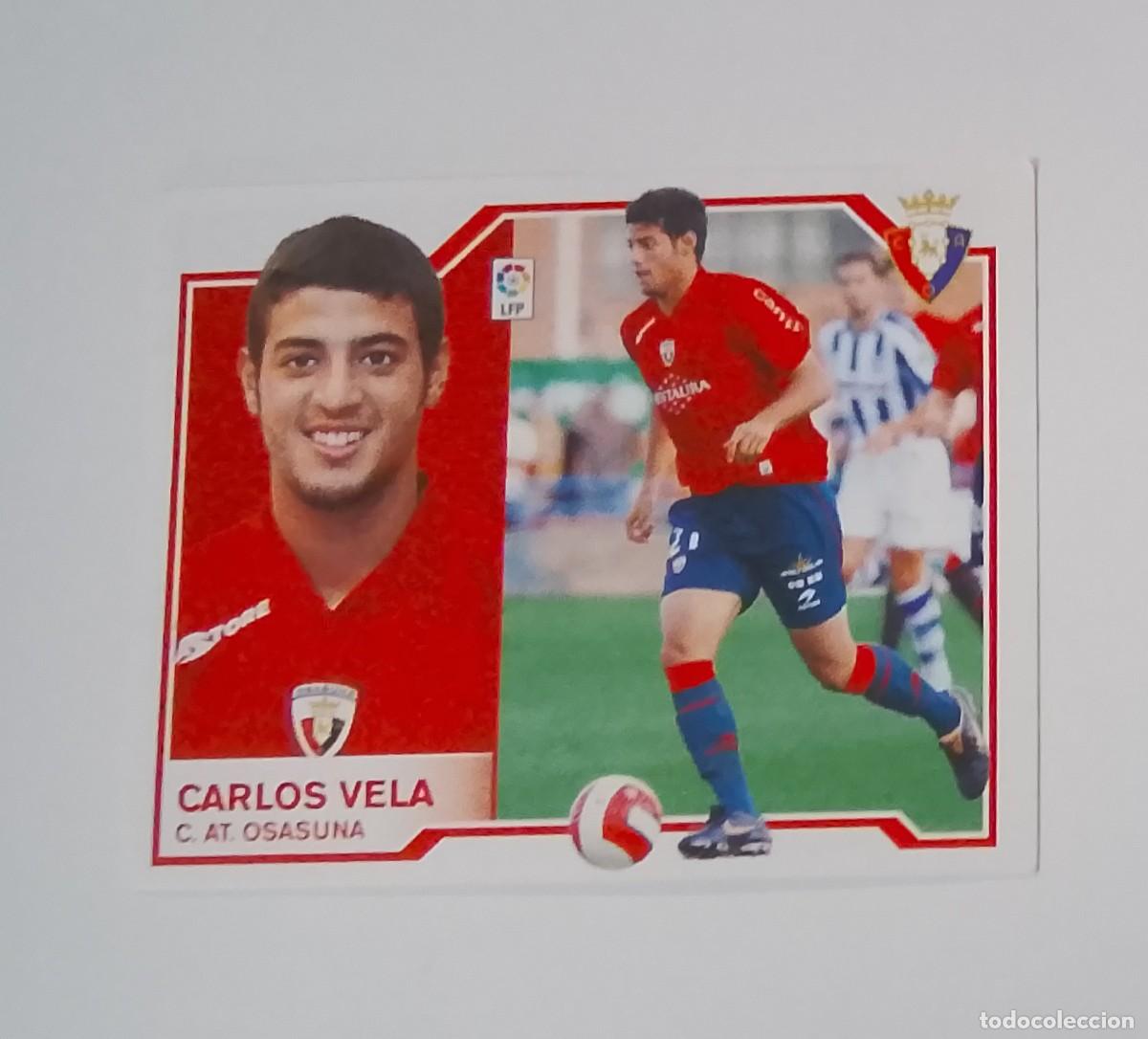 Coleccionismo cromos antiguos: Liga este 07 08 carlos vela osasuna &uacute;ltimos fichajes 38