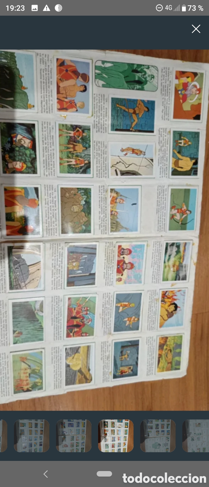 Coleccionismo cromos antiguos: Cromos del alb&uacute;n tarzan de fher - Foto 2
