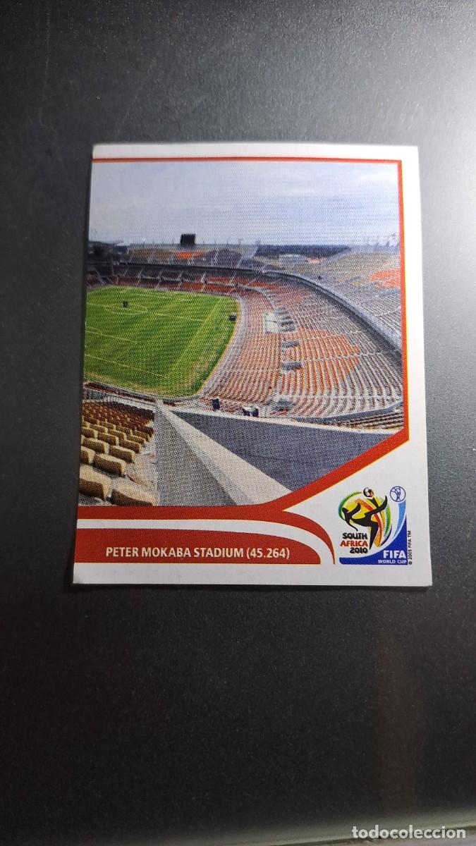 Coleccionismo cromos antiguos: CROMO ESTADIO PETER MOKABA STADIUM 21 MUNDIAL SUDAFRICA 2010 FIFA WORLD CUP 2010 PANINI