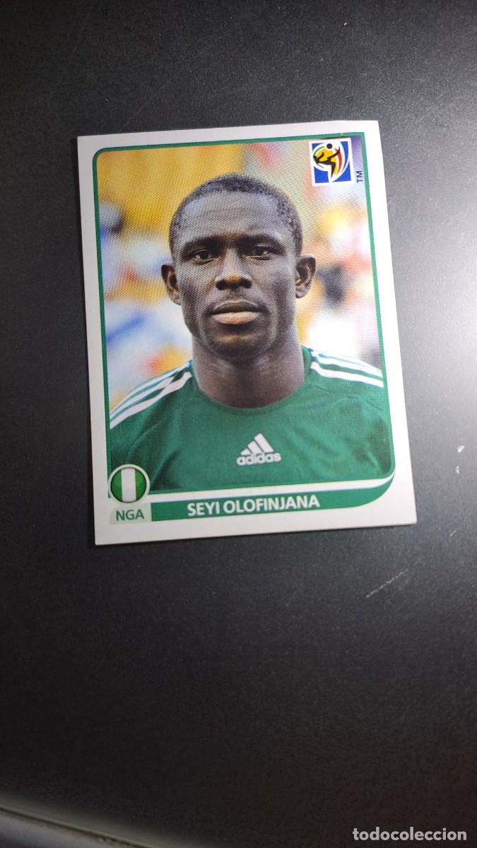 Sammeln alte Sammelbilder: CROMO SEYI OLOFINJANA NGA 136 MUNDIAL SUDAFRICA 2010 FIFA WORLD CUP 2010 PANINI