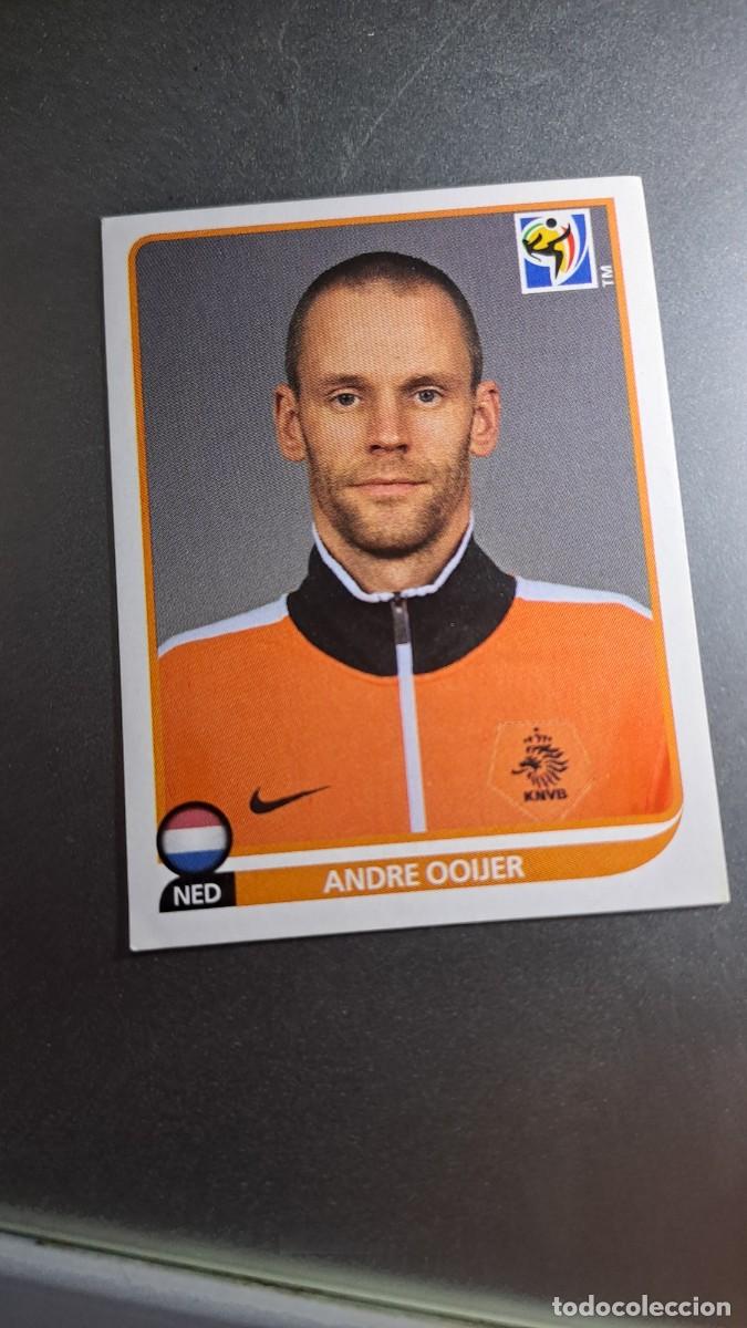 Coleccionismo cromos antiguos: CROMO ANDRE OOIJER NED HOLANDA 340 MUNDIAL SUDAFRICA 2010 FIFA WORLD CUP 2010 PANINI NUNCA PEGADO