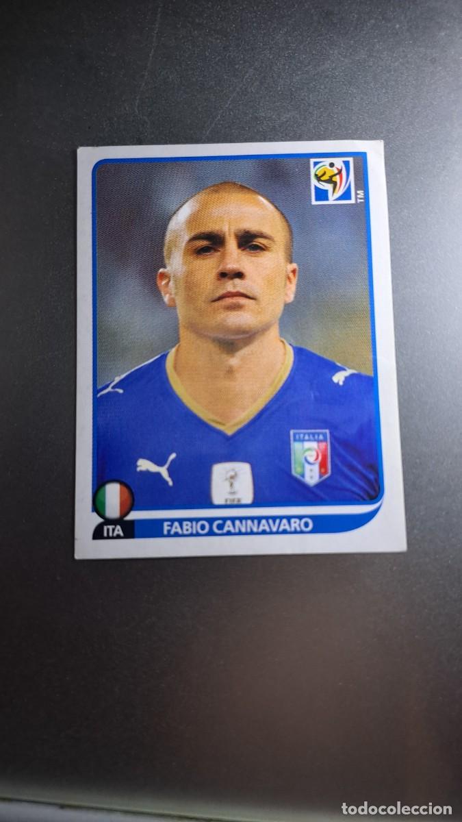 Coleccionismo cromos antiguos: CROMO FABIO CANNAVARO ITALIA ITA 413 MUNDIAL SUDAFRICA 2010 FIFA WORLD CUP 2010 PANINI NUNCA PEGADO
