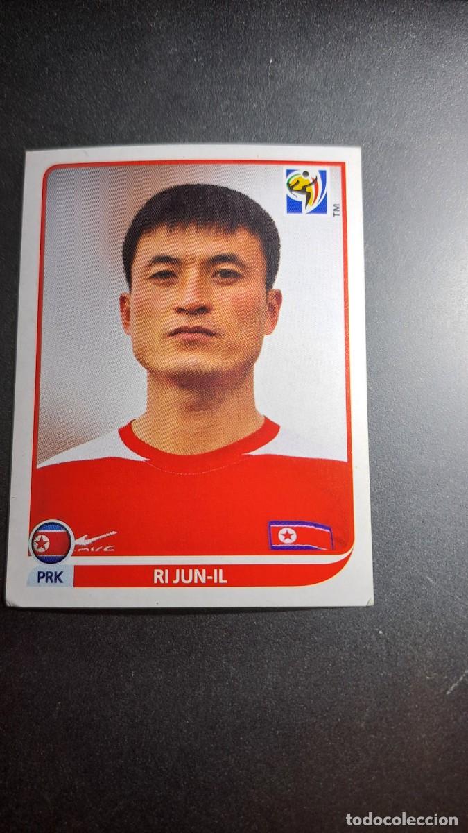 Coleccionismo cromos antiguos: CROMO RI JUN-IL COREA DEL NORTE PRK 508 MUNDIAL SUDAFRICA 2010 FIFA WORLD CUP 2010 PANINI NUNCA PEG