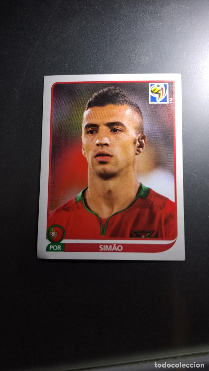 Coleccionismo cromos antiguos: CROMO SIMAO PORTUGAL POR 558 MUNDIAL SUDAFRICA 2010 FIFA WORLD CUP 2010 PANINI NUNCA PEGADO