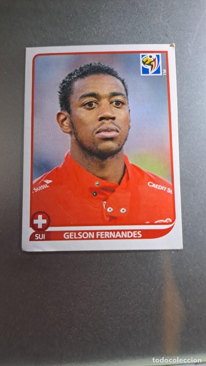 Coleccionismo cromos antiguos: CROMO GELSON FERNANDES SUIZA SUI 594 MUNDIAL SUDAFRICA 2010 FIFA WORLD CUP 2010 PANINI NUNCA PEGADO