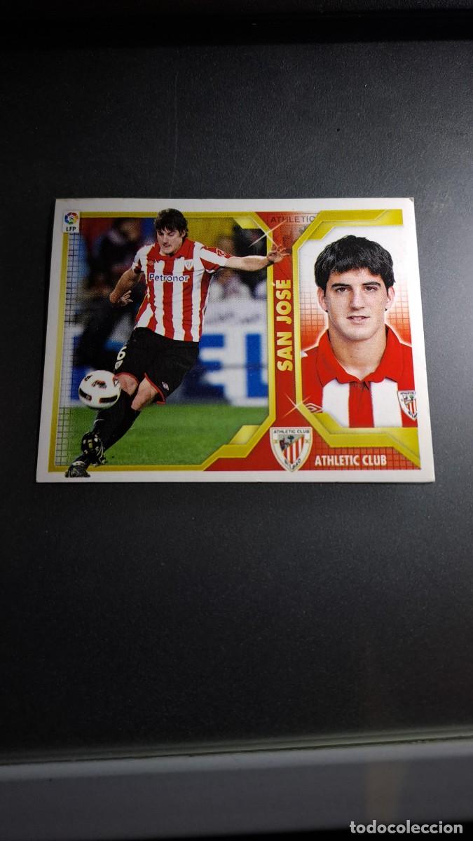 Coleccionismo cromos antiguos: CROMO SAN JOSE 4 ATHLETIC CLUB DE BILBAO LIGA 11 12 2011 2012 ESTE PANINI NUNCA PEGADO