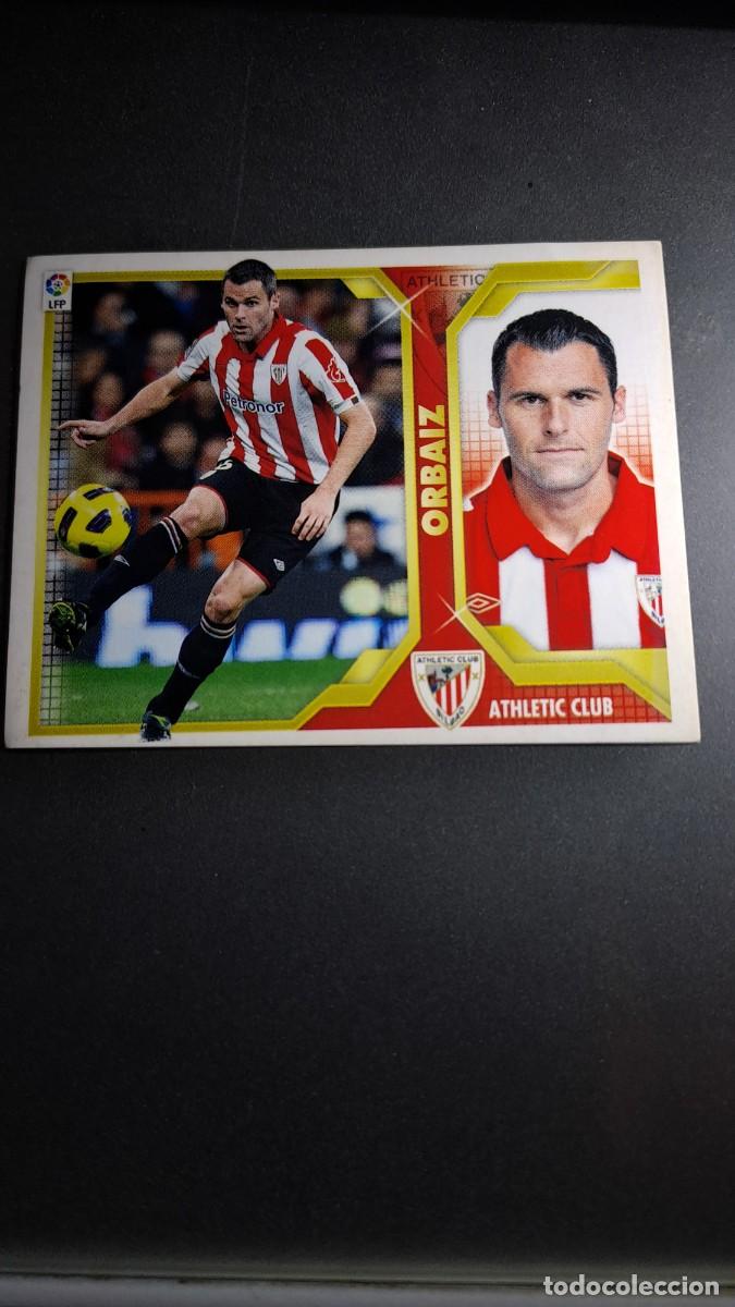 Coleccionismo cromos antiguos: CROMO ORBAIZ 10 A 10A ATHLETIC CLUB DE BILBAO LIGA 11 12 2011 2012 ESTE PANINI NUNCA PEGADO