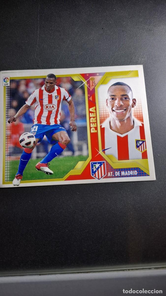 Coleccionismo cromos antiguos: CROMO PEREA 5 A 5A ATLETICO DE MADRID LIGA 11 12 2011 2012 ESTE PANINI NUNCA PEGADO