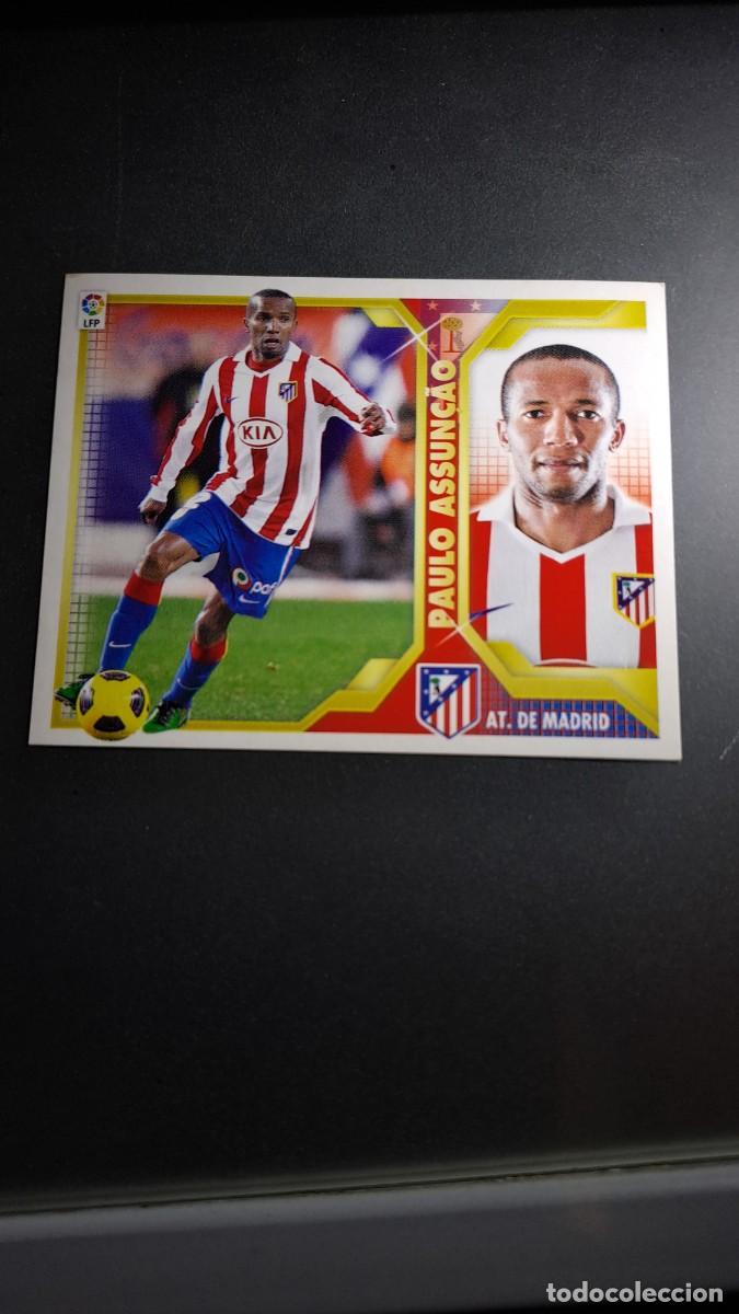 Coleccionismo cromos antiguos: CROMO PAULO ASSUNCAO 10 B 10B ATLETICO DE MADRID LIGA 11 12 2011 2012 ESTE PANINI NUNCA PEGADO