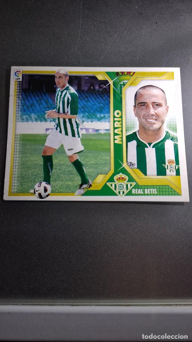 Coleccionismo cromos antiguos: CROMO MARIO 5 A 5A BETIS LIGA 11 12 2011 2012 ESTE PANINI NUNCA PEGADO