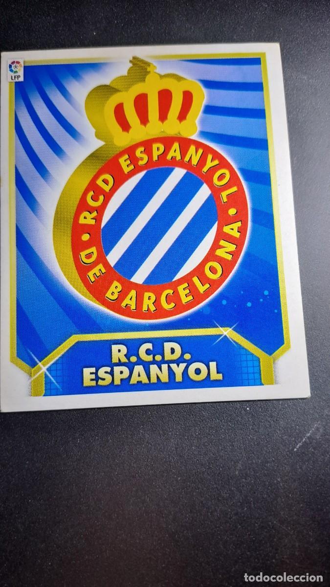 Coleccionismo cromos antiguos: CROMO ESCUDO ESPANYOL LIGA 11 12 2011 2012 ESTE PANINI NUNCA PEGADO