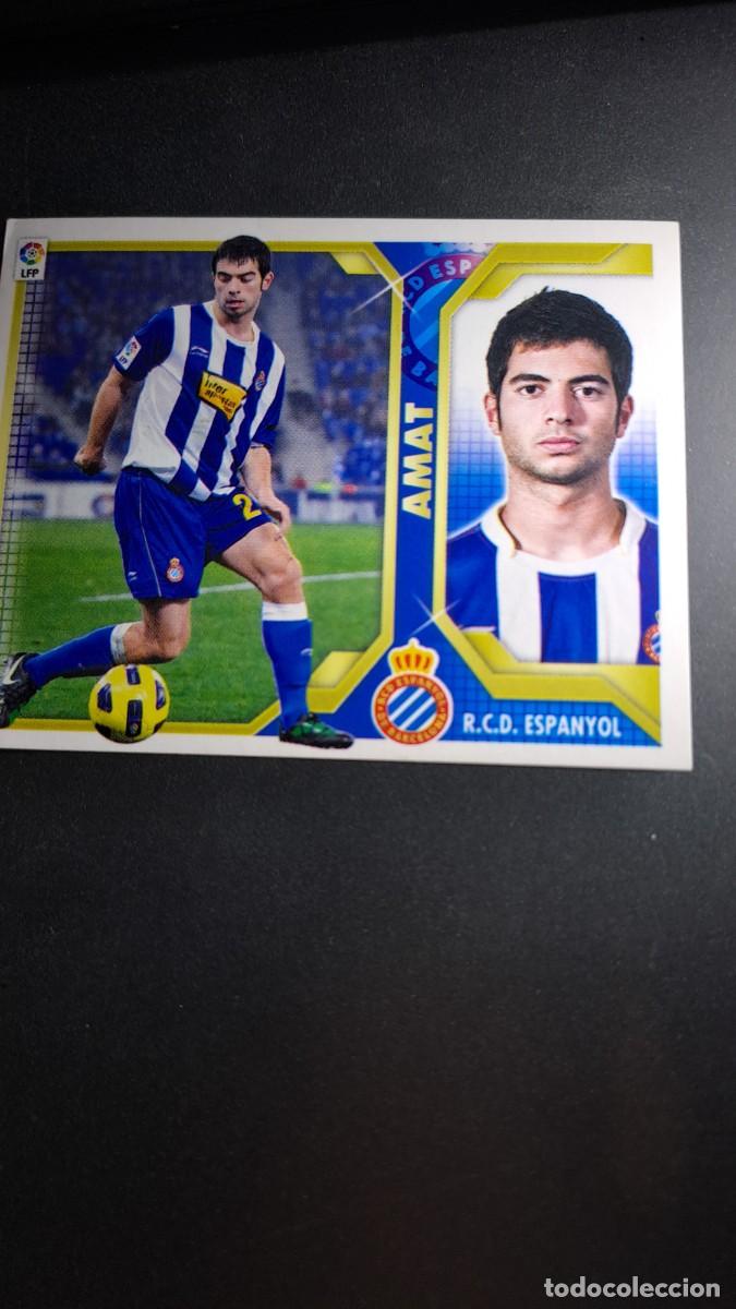 Coleccionismo cromos antiguos: CROMO AMAT 6 ESPANYOL LIGA 11 12 2011 2012 ESTE PANINI NUNCA PEGADO