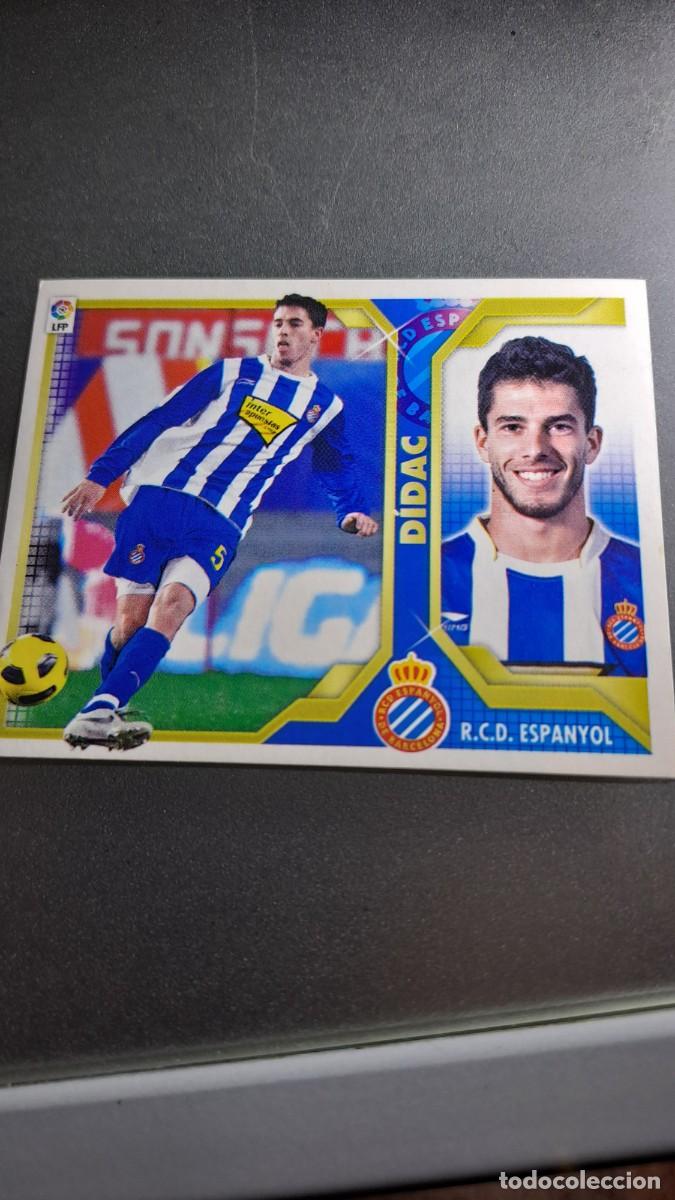 Coleccionismo cromos antiguos: CROMO DIDAC 7 ESPANYOL LIGA 11 12 2011 2012 ESTE PANINI NUNCA PEGADO