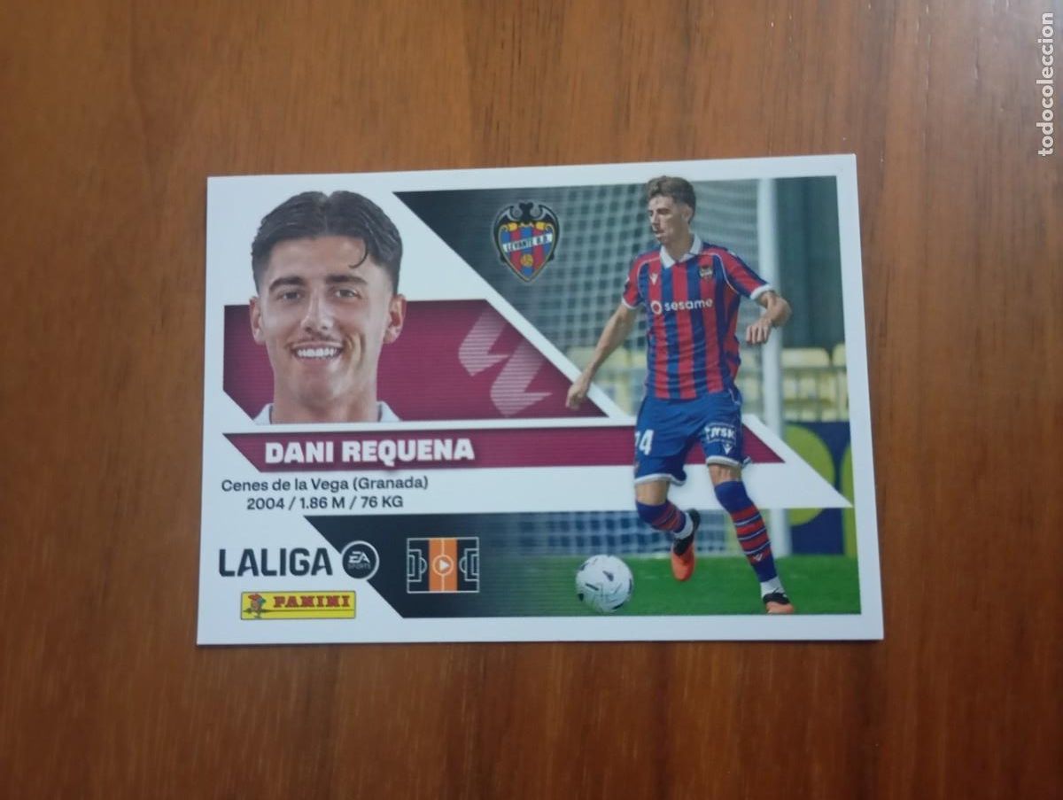 Coleccionismo cromos antiguos: CROMO. DANI REQUENA. LEVANTE. NUM 13 LIGA ESTE 26 2927