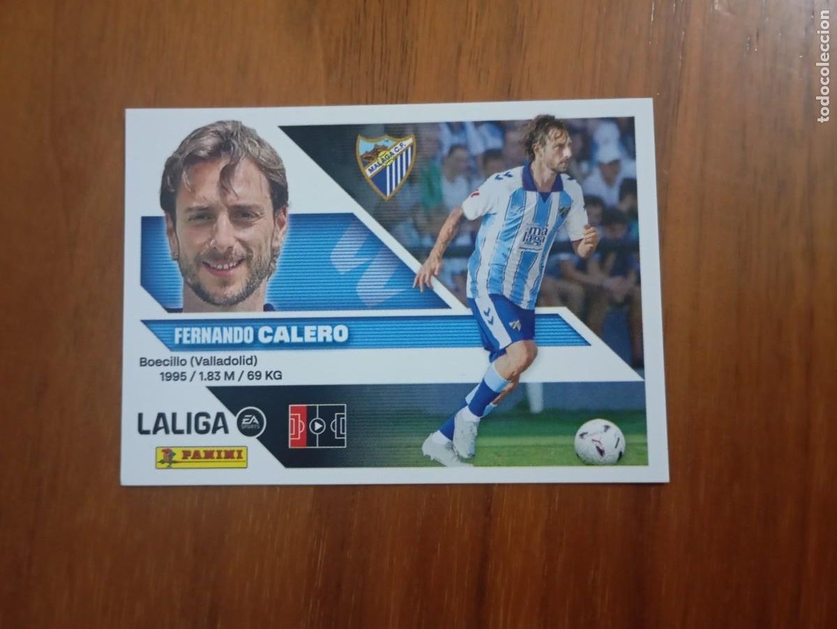 Coleccionismo cromos antiguos: CROMO. FERNANDO CALERO. MALAGA. NUM 7. LIGA ESTE 26 2027