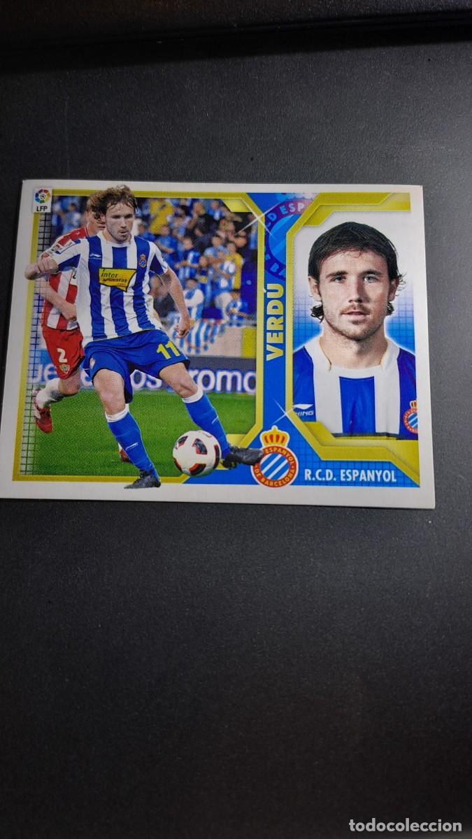 Coleccionismo cromos antiguos: CROMO VERDU 11 A 11A ESPANYOL LIGA 11 12 2011 2012 ESTE PANINI NUNCA PEGADO