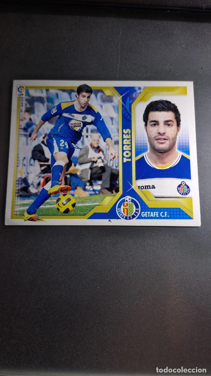 Coleccionismo cromos antiguos: CROMO TORRES 3 GETAFE LIGA 11 12 2011 2012 ESTE PANINI NUNCA PEGADO