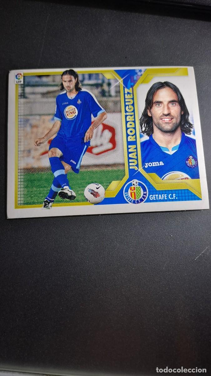 Coleccionismo cromos antiguos: CROMO JUAN RODRIGUEZ 9 GETAFE LIGA 11 12 2011 2012 ESTE PANINI NUNCA PEGADO