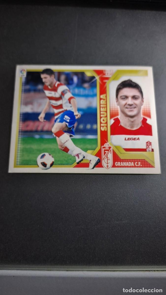 Coleccionismo cromos antiguos: CROMO SIQUEIRA 6 GRANADA LIGA 11 12 2011 2012 ESTE PANINI NUNCA PEGADO