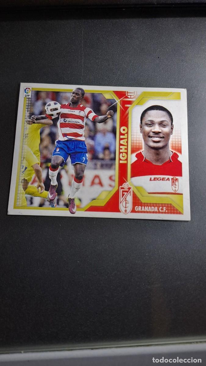 Coleccionismo cromos antiguos: CROMO IGHALO 15 GRANADA LIGA 11 12 2011 2012 ESTE PANINI NUNCA PEGADO