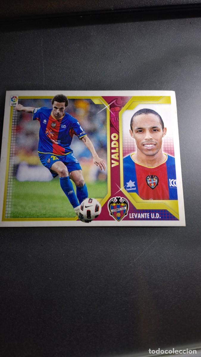 Coleccionismo cromos antiguos: CROMO VALDO 11 LEVANTE LIGA 11 12 2011 2012 ESTE PANINI NUNCA PEGADO