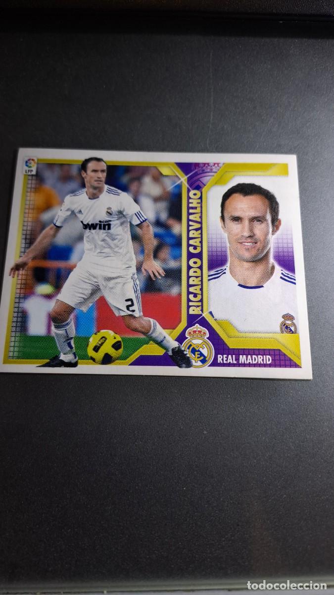 Coleccionismo cromos antiguos: CROMO RICARDO CARVALHO 5 REAL MADRID LIGA 11 12 2011 2012 ESTE PANINI NUNCA PEGADO