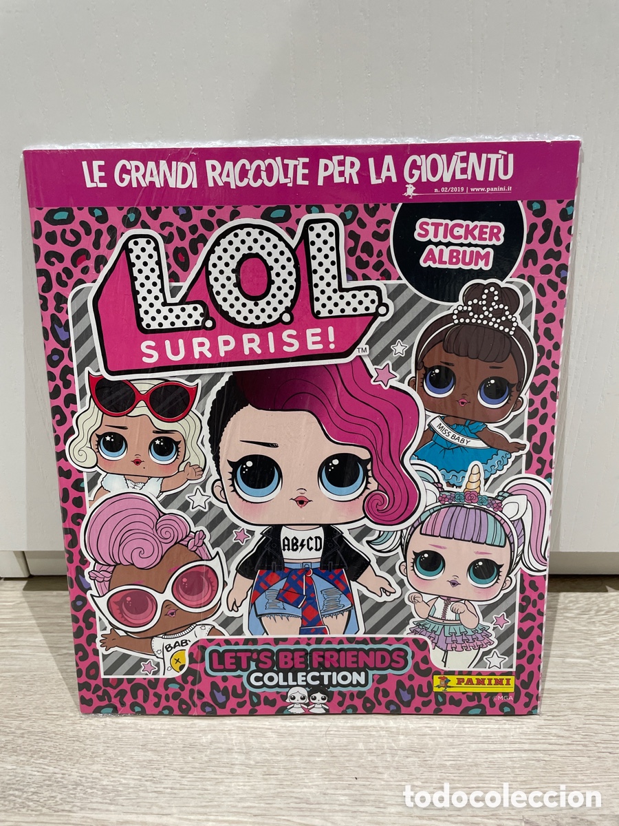 Collectionnisme Cartes &agrave; collectionner anciennes: Album cromos L.O.L. Surprise Let&rsquo;s be Friends Collection Panini