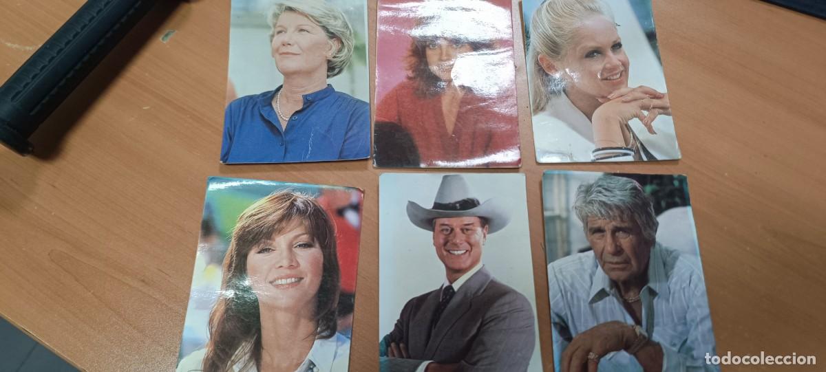 Collectable Antique Stickers: 6 CROMOS POSTALES DE LA SERIE DALLAS SALIA PASTELITO J.R DE CRECSPAN