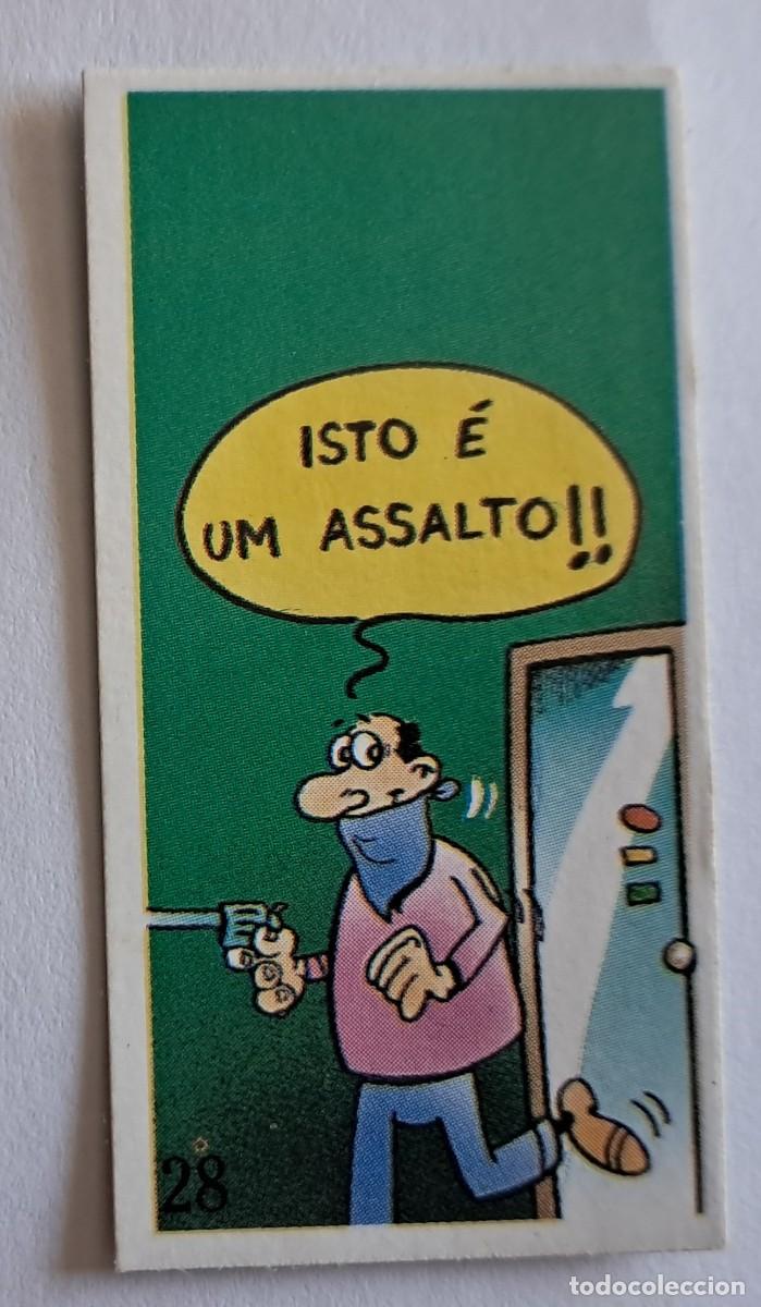 Coleccionismo cromos antiguos: CROMO SACA CHISTES BOLLYCAO PORTUGAL, N&ordm; 28 ( SACA PIADAS)