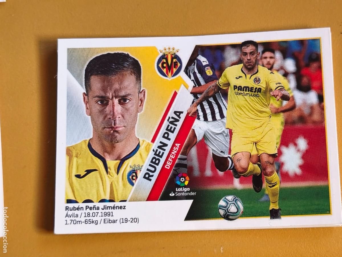 Coleccionismo cromos antiguos: ruben pe&ntilde;a, 2019 20 coloca
