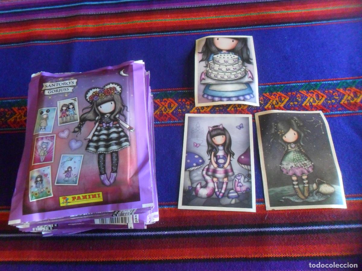 Collectable Antique Stickers: LOTE 55 SOBRE LLENO SIN ABRIR Y 3 CROMO NUNCA PEGADO SANTORO'S GORJUSS. PANINI 2024.