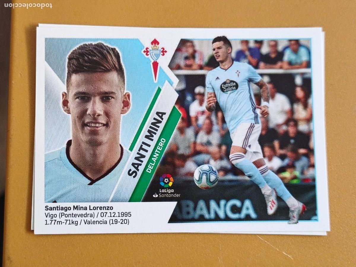 Collezionismo Figurine antiche: santi mina, 2019 20 ultimos fichajes