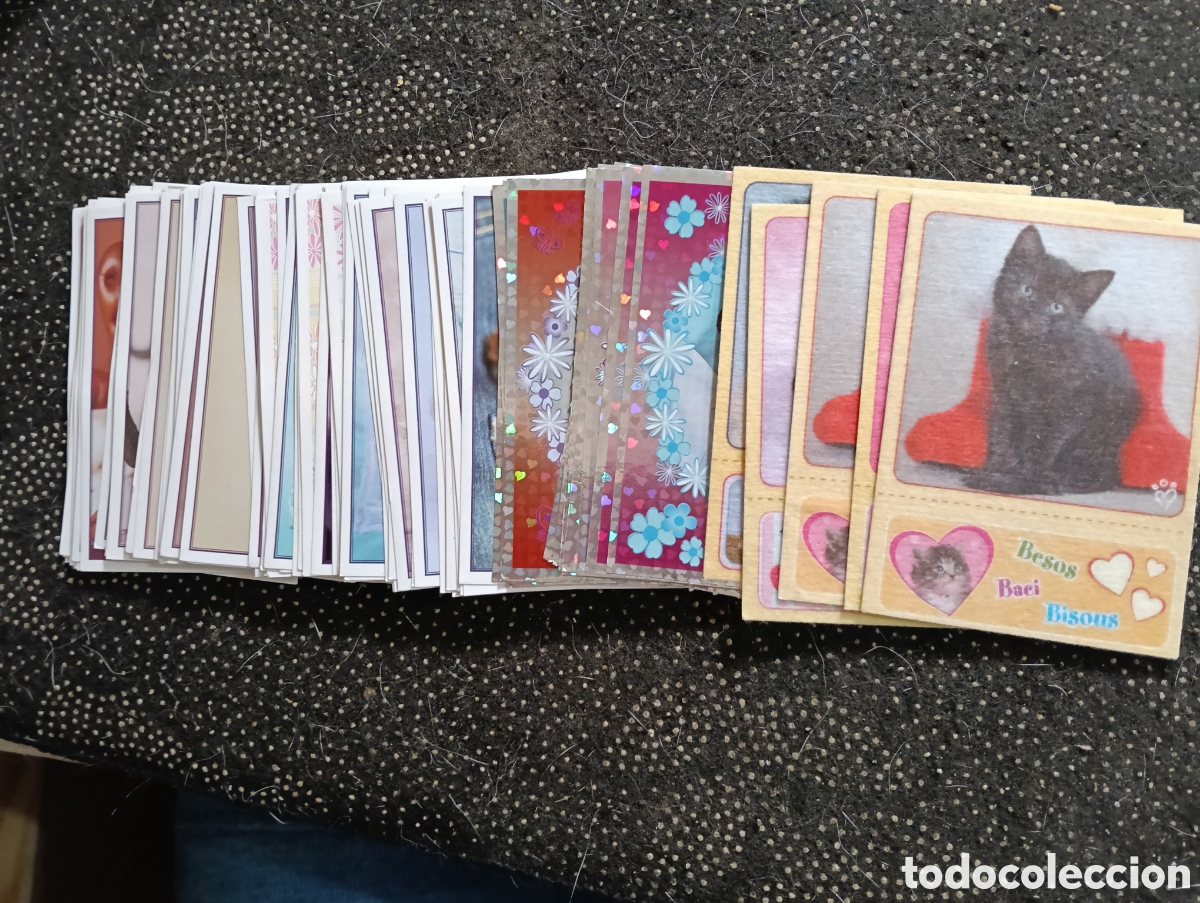 Coleccionismo cromos antiguos: Lote de 80 cromos alguno repetido, de ANIMALITOS DIVERTIDOS de Panini 2009 en buen estado