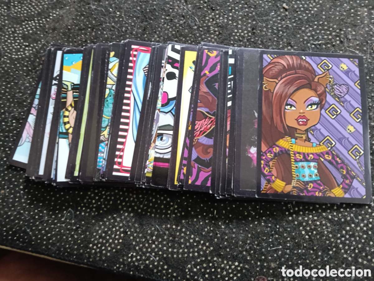 Sammeln alte Sammelbilder: LOTE DE 110 CROMOS 2012 CARDS DE MONSTER HIGH, TARJETAS DE PANINI