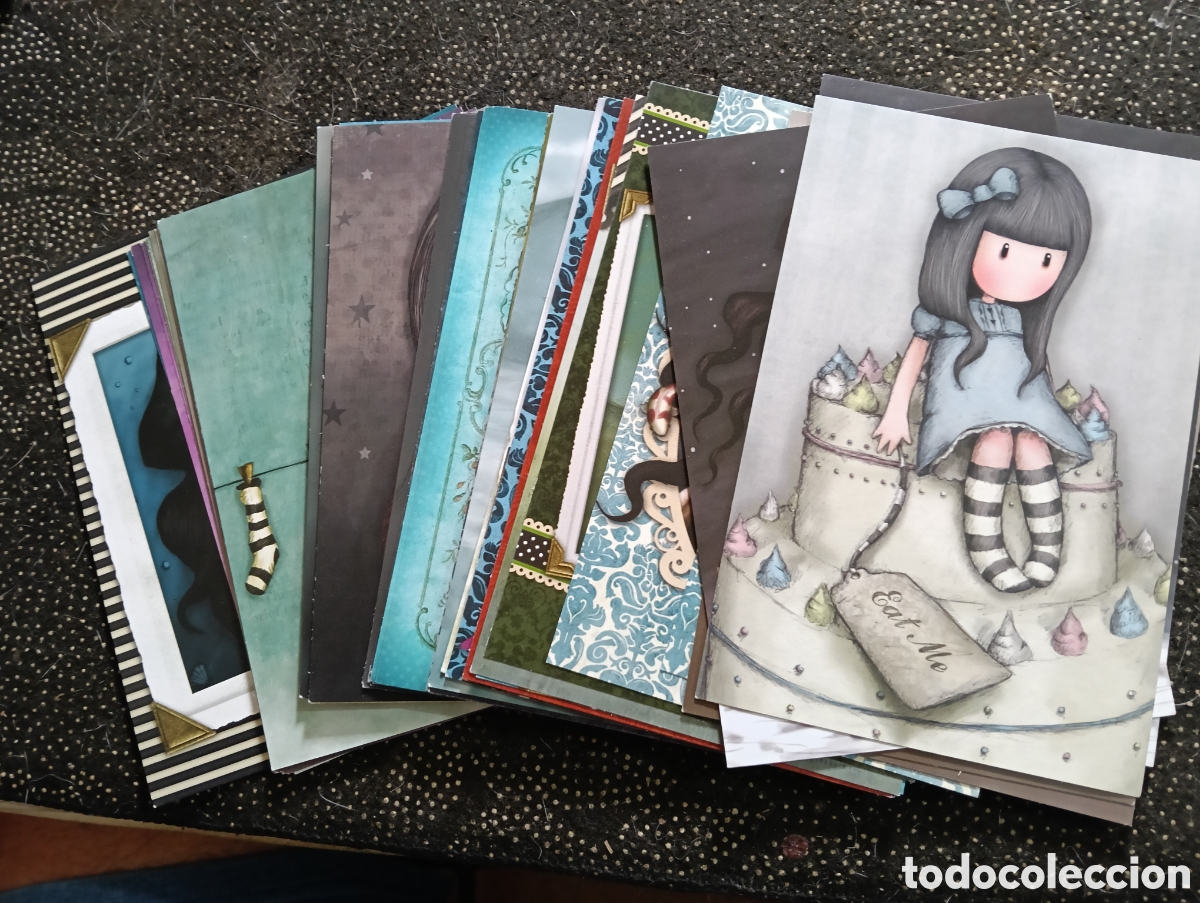 Coleccionismo cromos antiguos: Lote de 55 tarjetas SANTORO London de Panini, nuevas, hay 14 o 15 de repetidas