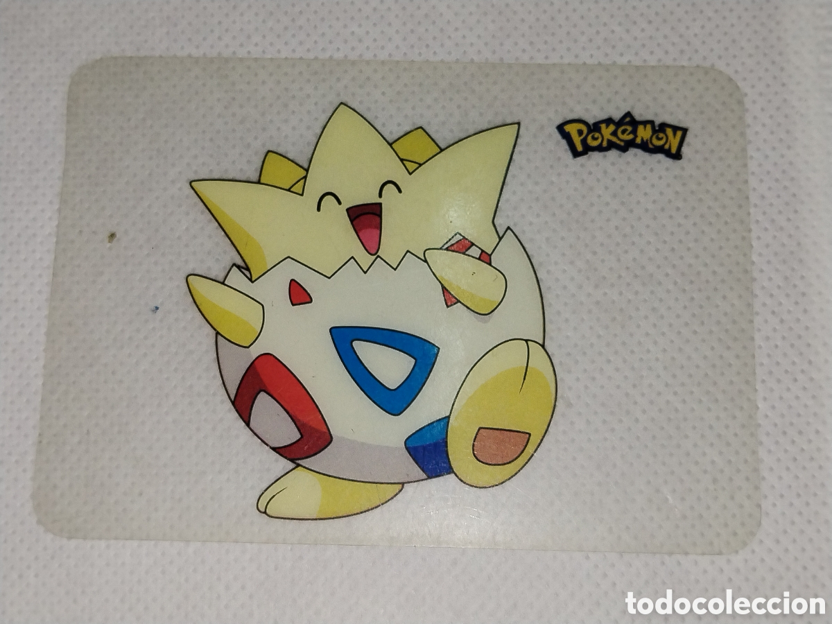 Coleccionismo cromos antiguos: Tres lamicards Pok&eacute;mon. - Foto 2