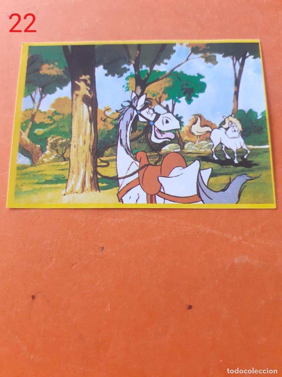 Coleccionismo cromos antiguos: Cromo n.22 Don quijote de la mancha - danone - sin pegar