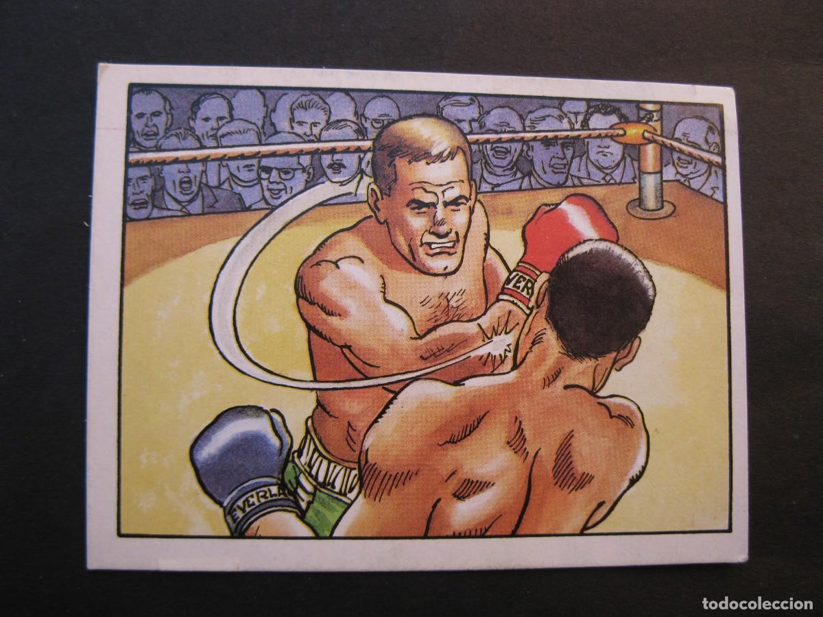 Coleccionismo cromos antiguos: LOS RECORDS - CROMO N&ordm; 175 - MAYOR N&Uacute;MERO DE COMBATES SIN PERDER - CROMOS ROS - NUNCA PEGADO.