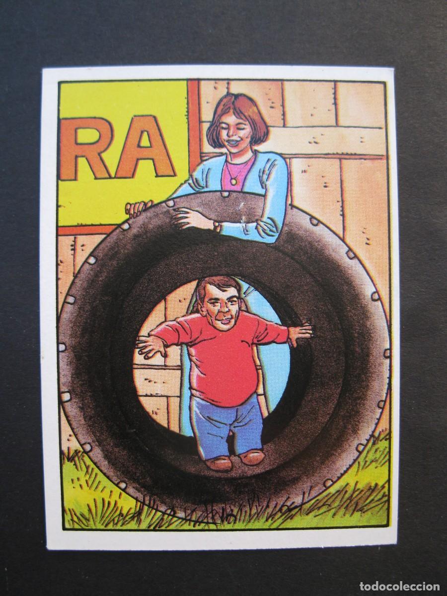 Coleccionismo cromos antiguos: LOS RECORDS - CROMO N&ordm; 3 - EL HOMBRE M&Aacute;S BAJO - CROMOS ROS - NUNCA PEGADO.