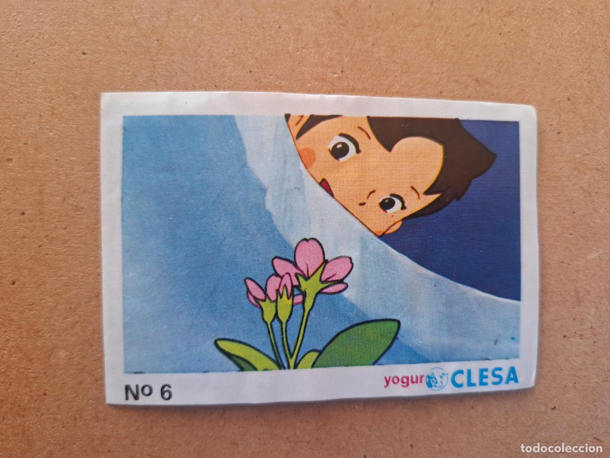 Coleccionismo cromos antiguos: HEIDI - YOGUR CLESA - CROMO N&ordm; 6 ( NUNCA PEGADO )