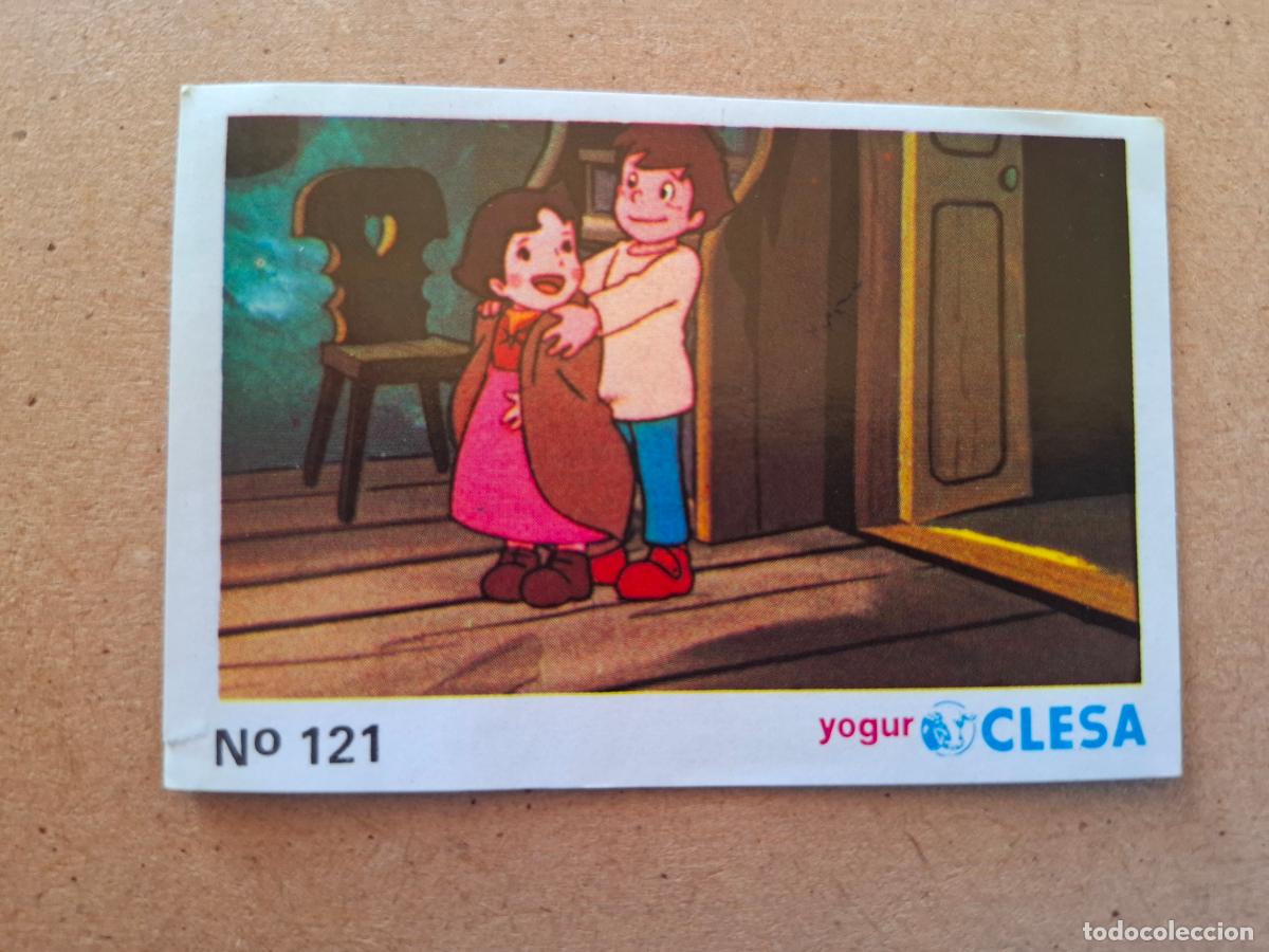 Coleccionismo cromos antiguos: HEIDI - YOGUR CLESA - CROMO N&ordm; 121 ( NUNCA PEGADO )