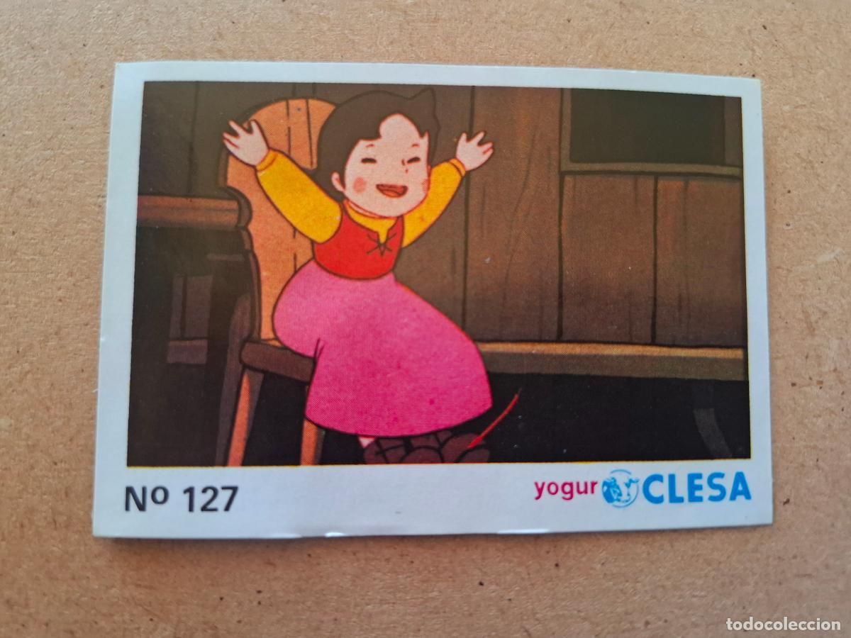Coleccionismo cromos antiguos: HEIDI - YOGUR CLESA - CROMO N&ordm; 127 ( NUNCA PEGADO )