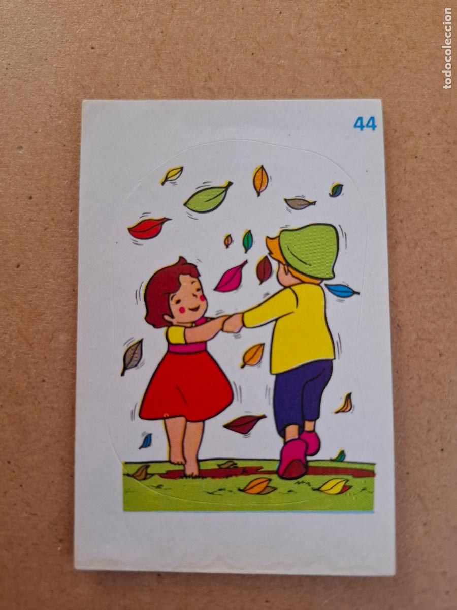 Coleccionismo cromos antiguos: HEIDI - YOGUR CLESA - CROMO ADHESIVO TROQUELADO N&ordm; 44 ( NUNCA PEGADO )