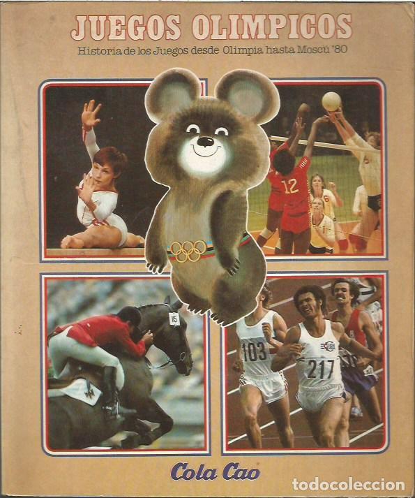 Coleccionismo cromos antiguos: JUEGOS OLIMPICOS COLA CAO